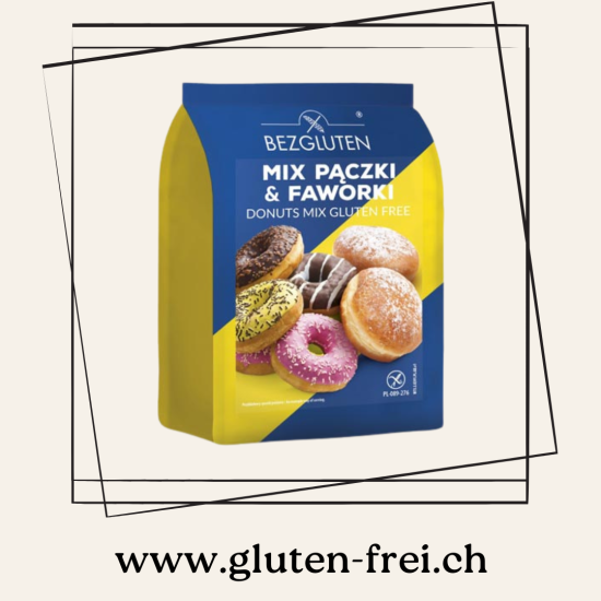 Backmischung für Donuts & Berliner Bezgluten glutenfrei